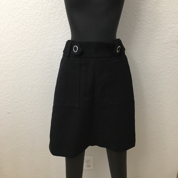 Black mini skirt pockets - Picture 1 of 4